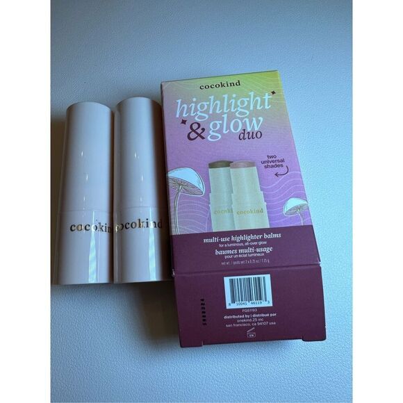 Cocokind highlight & glow duo HIGHLIGHTER BALMS - Picture 1 of 6